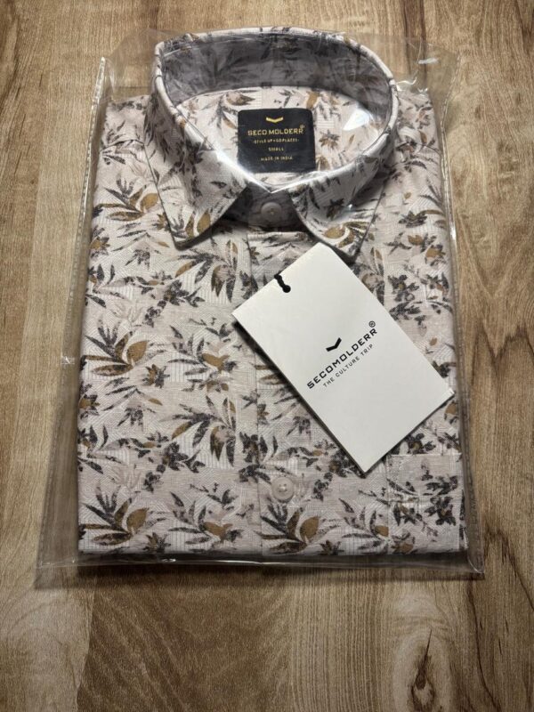 Slim Fit Black Cotton Shirt