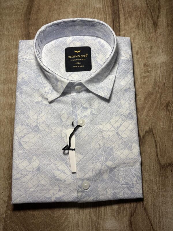 Cotton Linen Blend Shirt – Beige