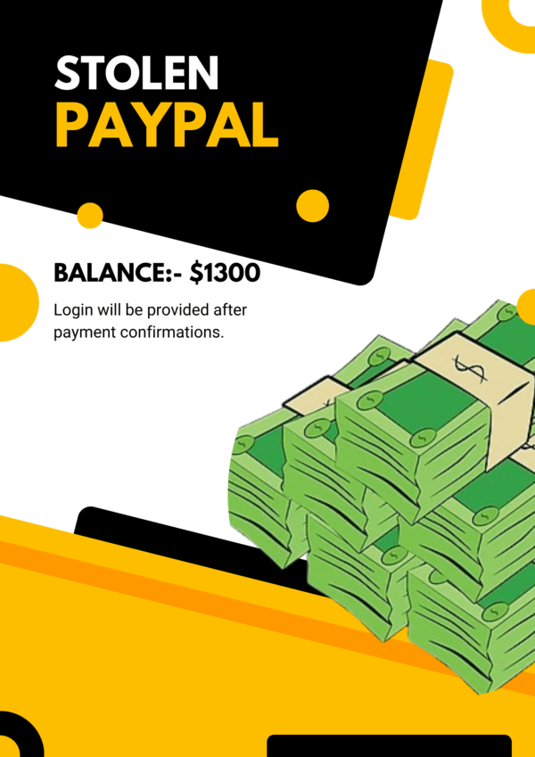 Stolen PayPal Account